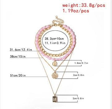 Collier Luxe Doré ISLAB™ – Pendentif Élégance Intense & Style Unique