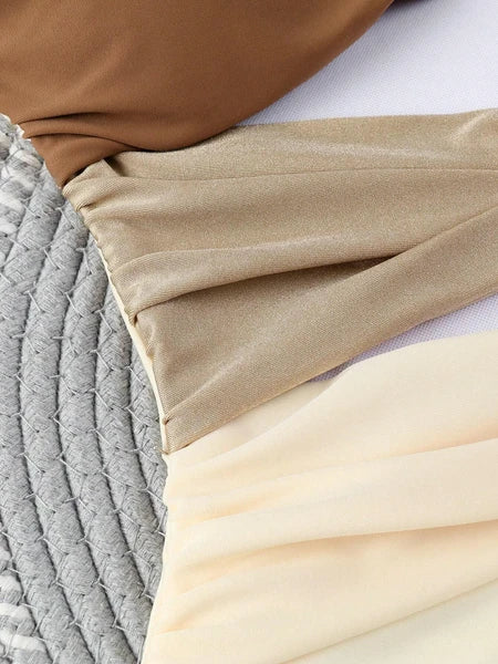 Maillot 1 Pièce Luxe ISLAB™ – Silhouette Sculptée & Détails Chic