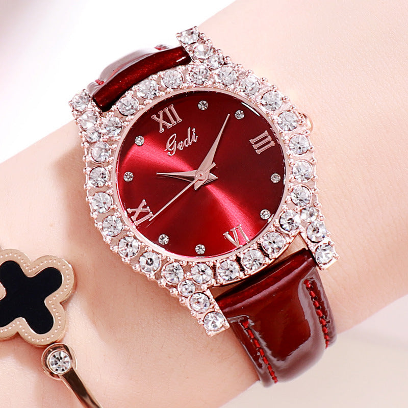 Montre Chic ISLAB™ – Élégance Diamantée & Style Intemporel
