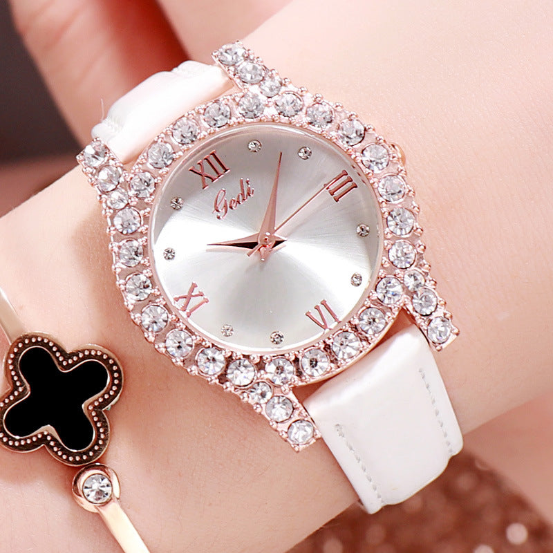Montre Chic ISLAB™ – Élégance Diamantée & Style Intemporel