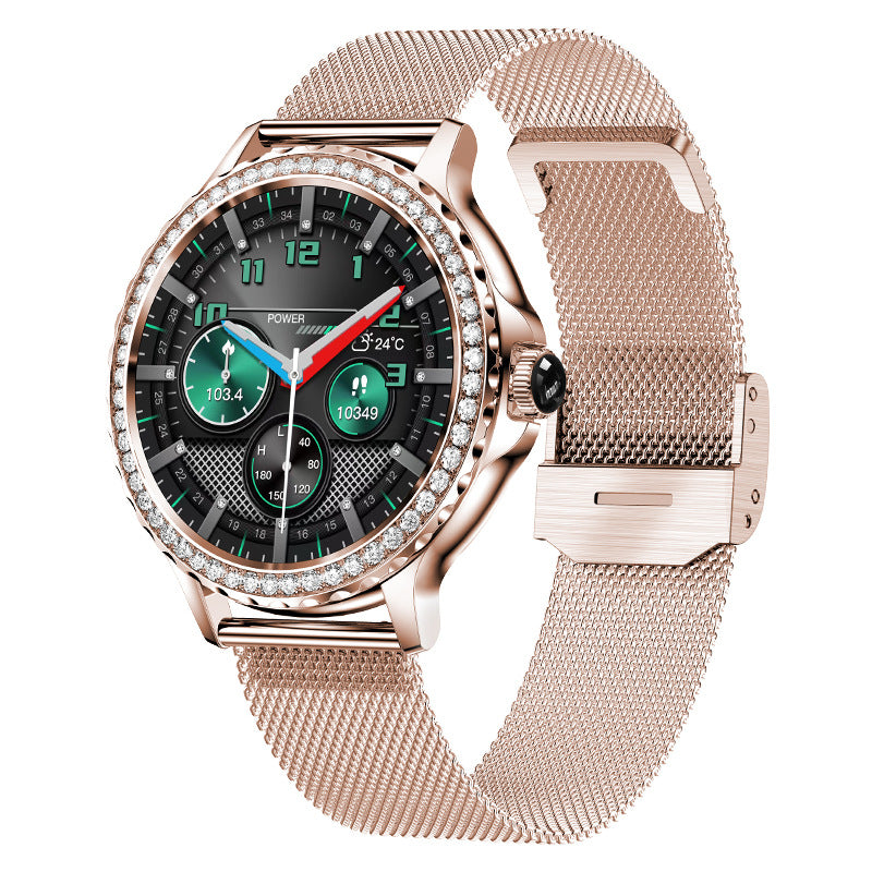 Bracelet Intelligent Luxe ISLAB™ – Appels Bluetooth & Élégance Connectée